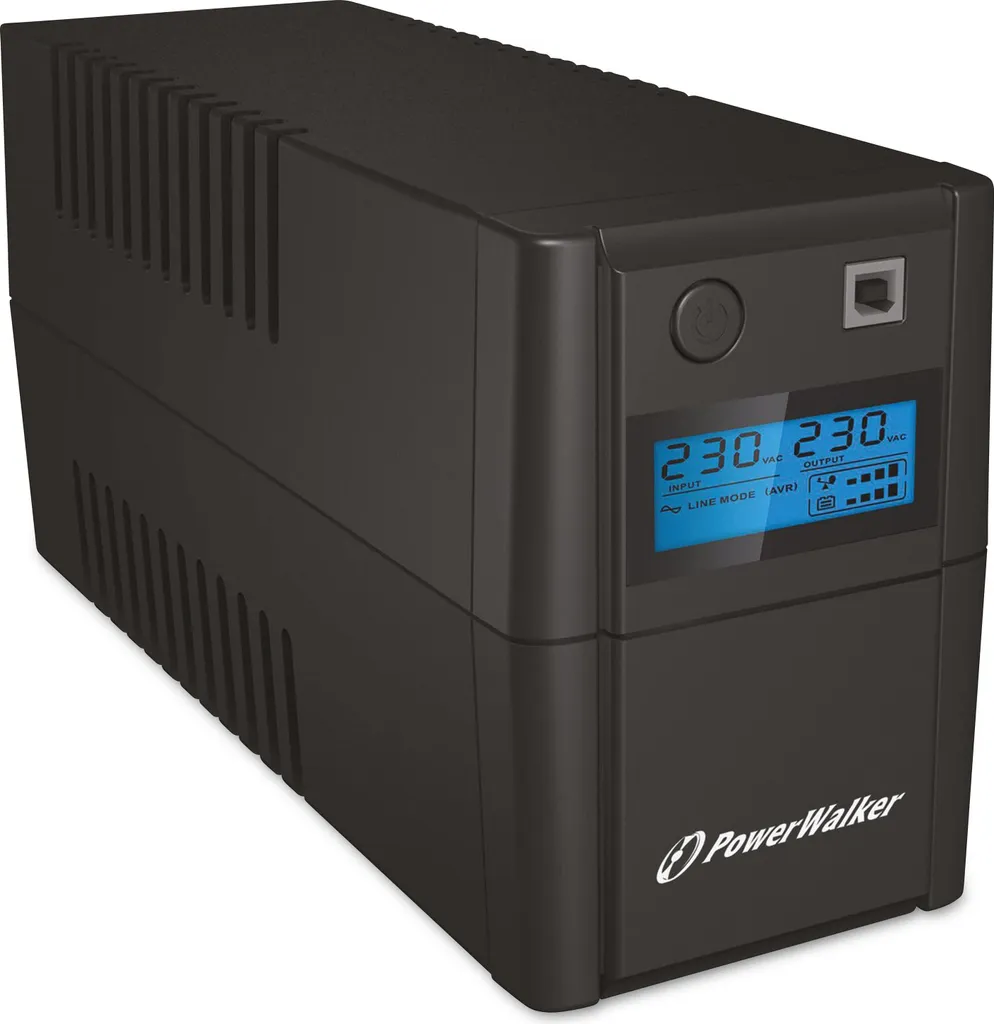 Onduleur de bureau 650VA PowerWalker VI 650 SHL protection PC 360W