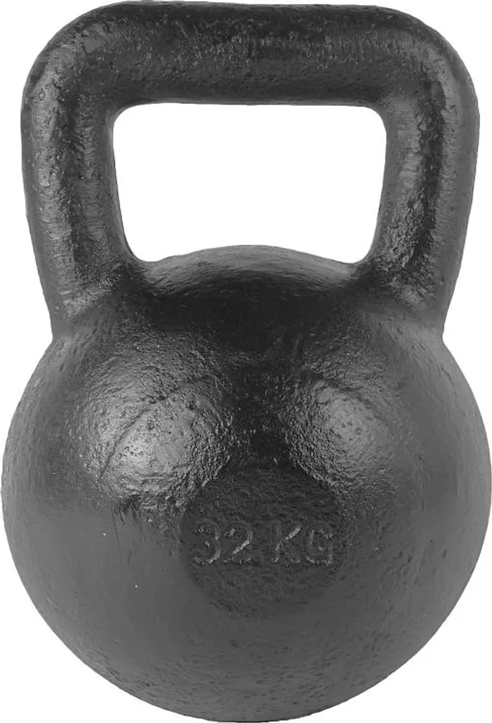 Poids Kettlebell 32 kg en Fonte pour Entraînement de Force et Fitness