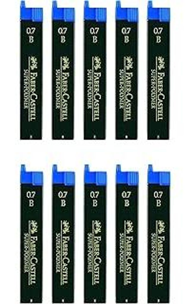 Faber-Castell SUPER-Polymer Feinminen (0.7 B, Menge 10)