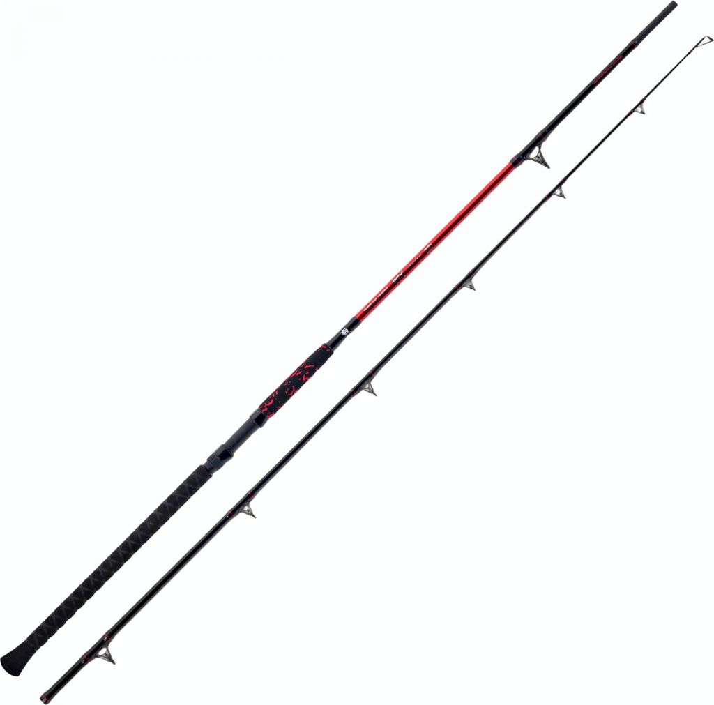 Warlock RCX Angelrute zum Wallerangeln, 300 cm Länge, 156 cm Transportlänge, 180-400g Wurfgewicht