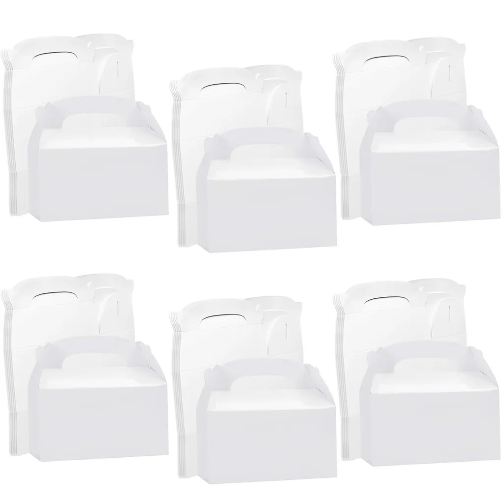 Boîte Cadeau 16x9x8 cm en Carton Rigide Blanc - Lot de 24 Unités BELLE