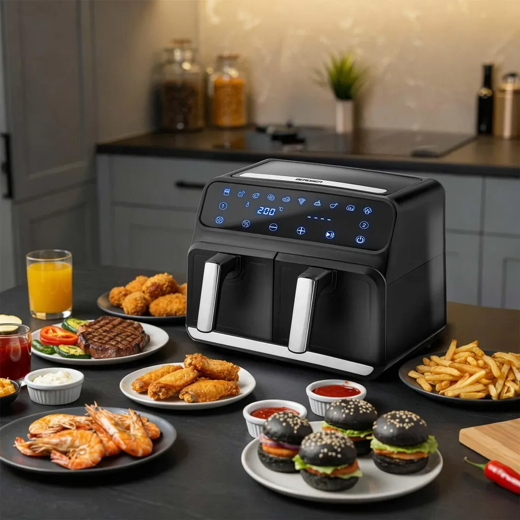 Recensione Berdsen BD-653: Friggitrice Aria Calda 1700W Doppia Area - 46