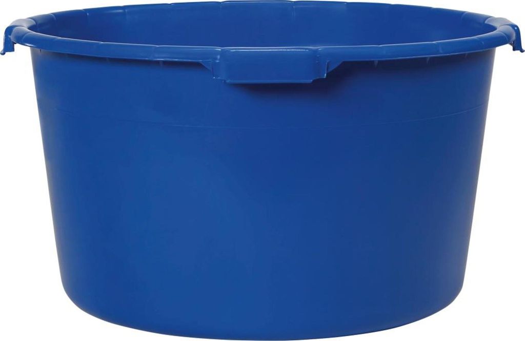 Mörtelkübel 90 l mit verstärktem Boden blau Produktbild 