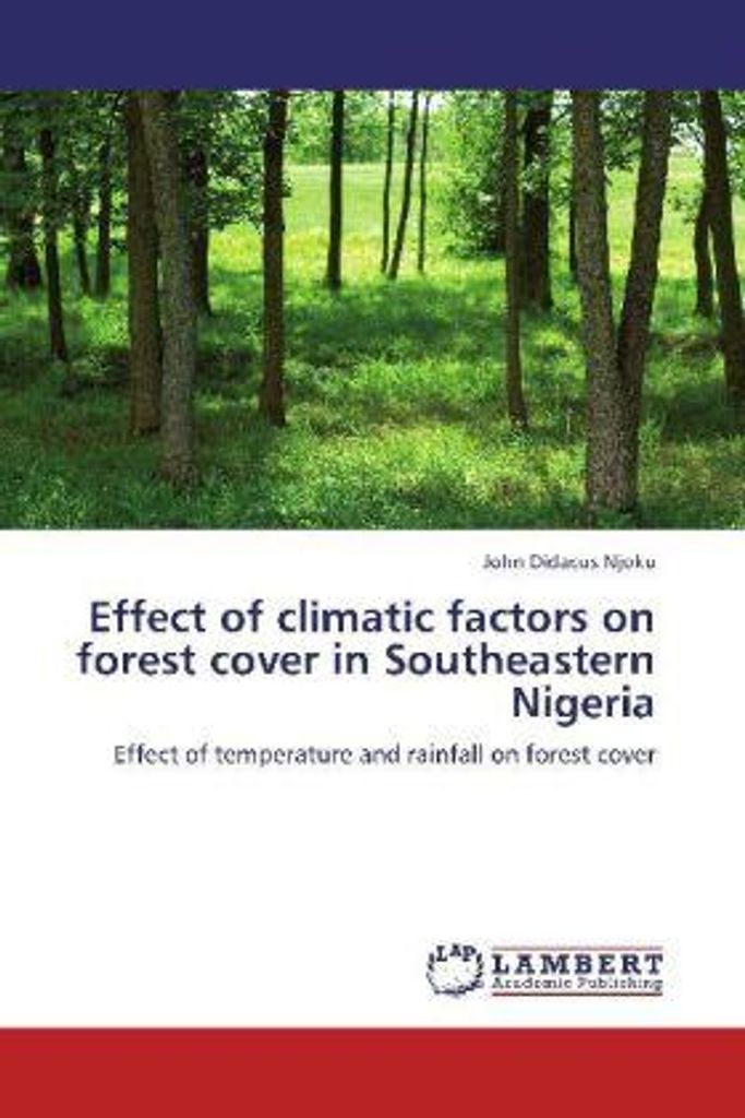 Njoku, J: Effect of climatic factors on forest cover in Sout