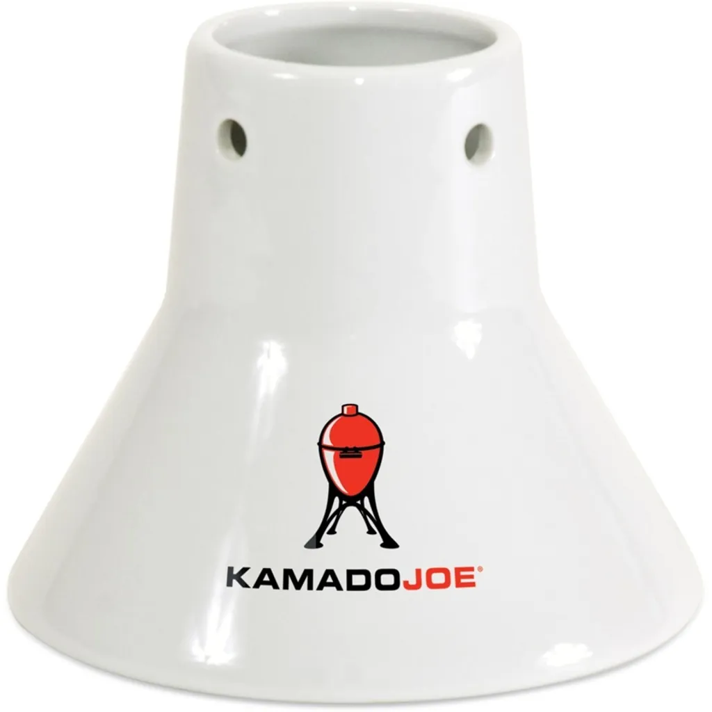 Support Poulet Céramique Kamado Joe Évite la Viande Sèche au Grill
