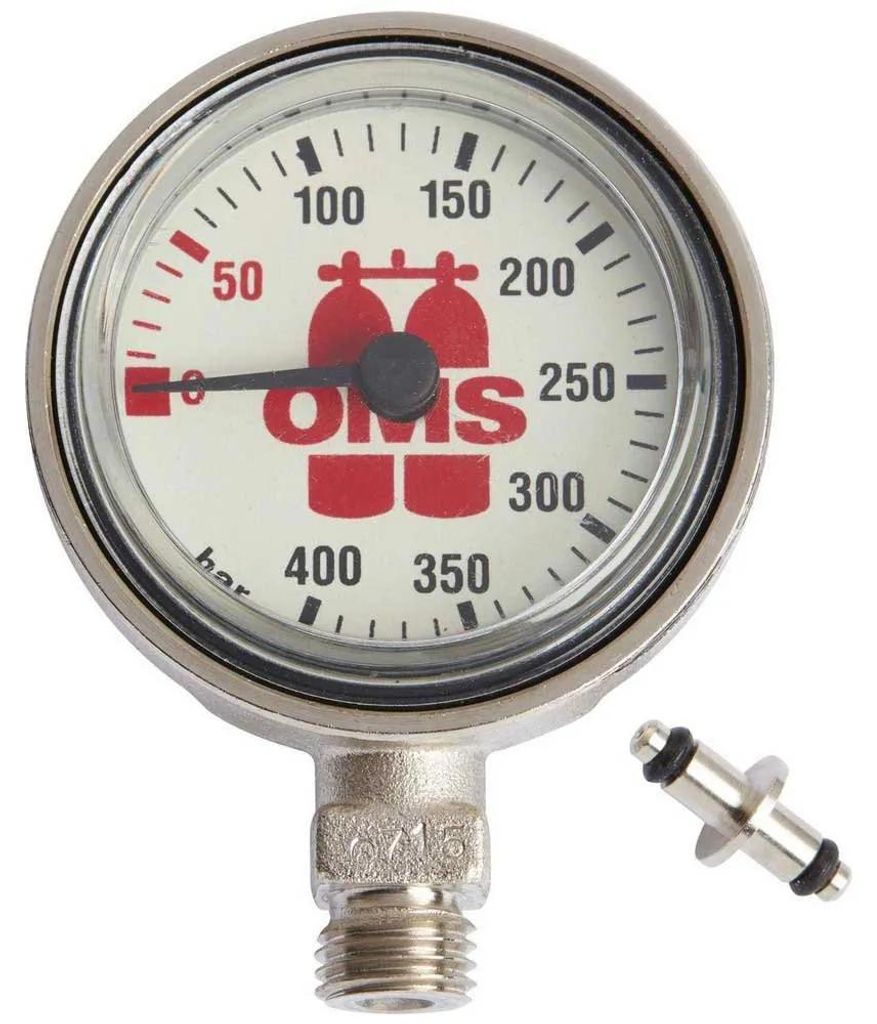 Oms Stage Spg 400 Bar Manometer Silber Silber One Size