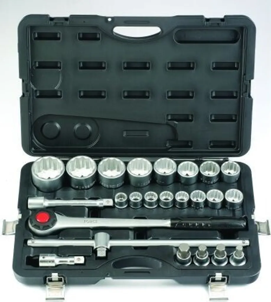 Jeu de clés à douille FORCE 13 kg robuste pour mécanique lourde 6241