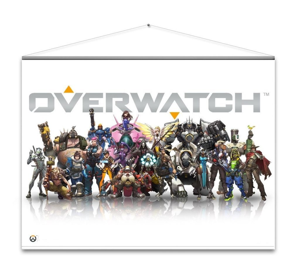 Overwatch Wallscroll - Hrdinové Obrázek produktu 
