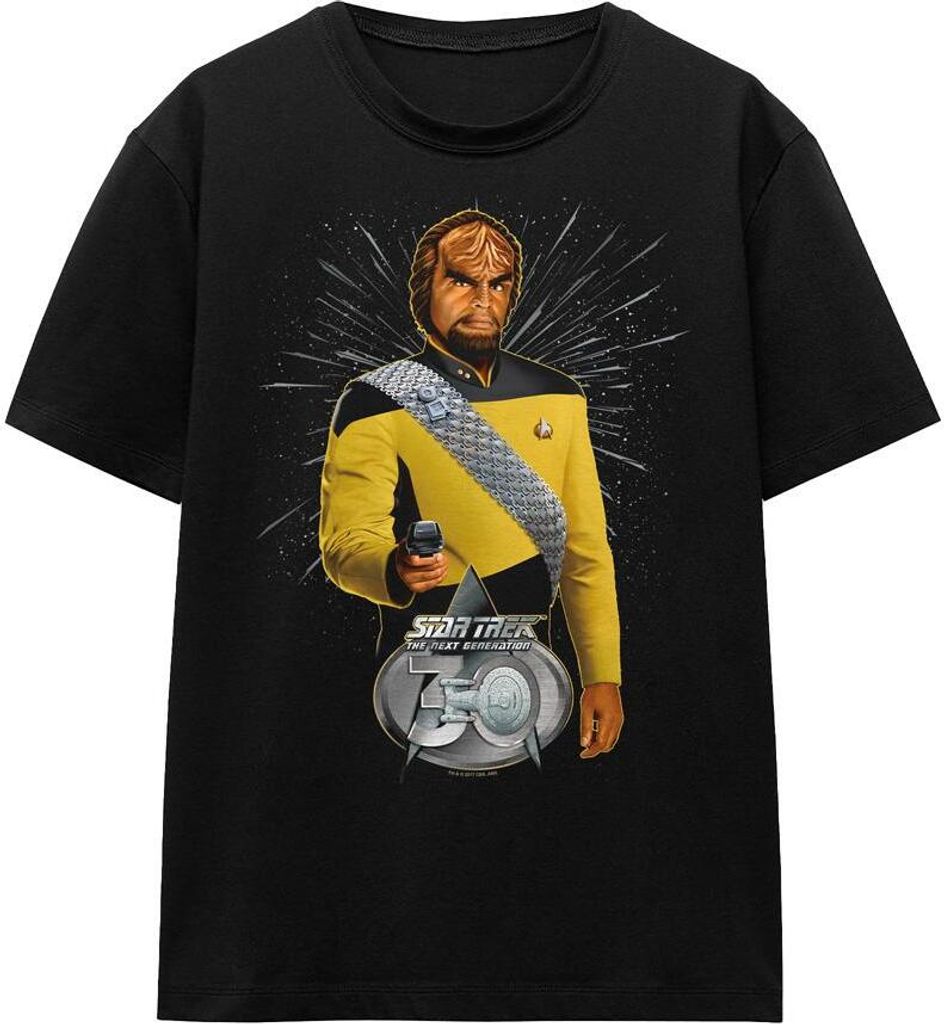 Star Trek - "30" T-Shirt für Herren/Damen Uni TV16822 (S) (Schwarz)