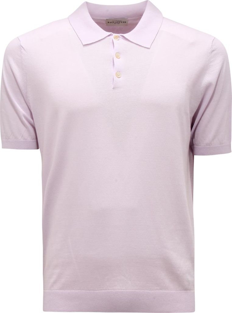 I5006 Polo In Maglia Uomo Ballantyne Man Knit Polo Lilac
