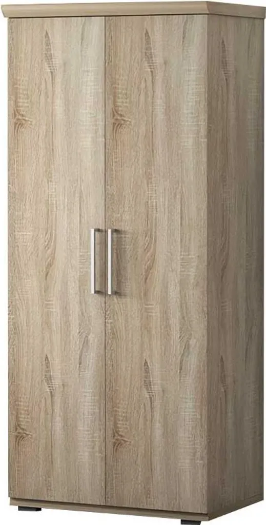 Petite commode Nikkie 80 cm Sonoma pour optimiser le rangement chambre