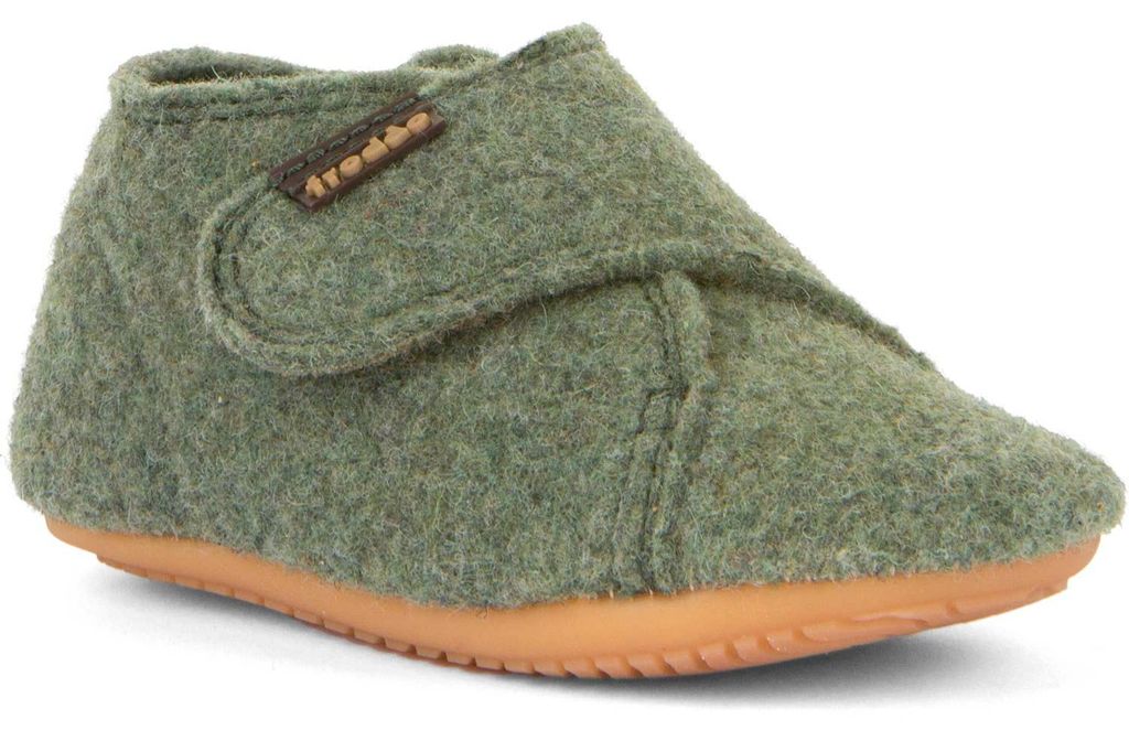 Froddo Prewalkers Wooly Kleinkinder Wollfilz-Hausschuhe Grün (Green), G1170002-3