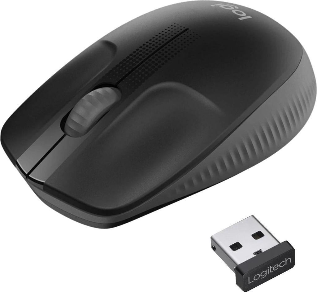 Logitech M190 anthrazit kabellose Maus Produktbild 