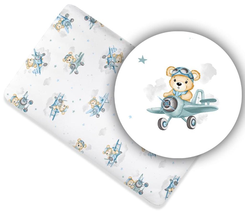 Lenzuolo con Angoli per Lettino 80 × 160 cm – 100% Cotone, Immagine del prodotto 