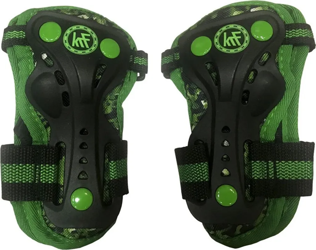 Krf Set Vêtements de Protection Vert Taille S pour Roller et Skateboard