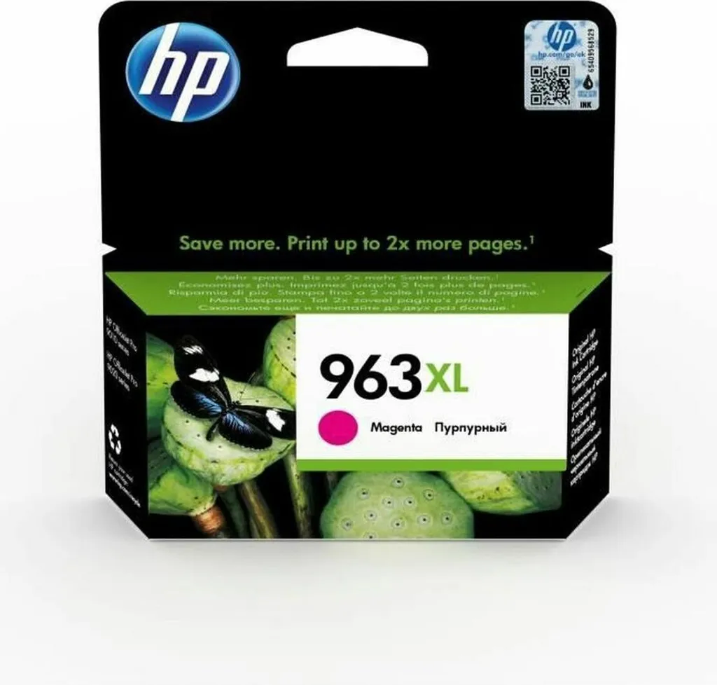 Cartouche HP 963XL Magenta Originale : Haute Capacité 3JA28AE pour OfficeJet