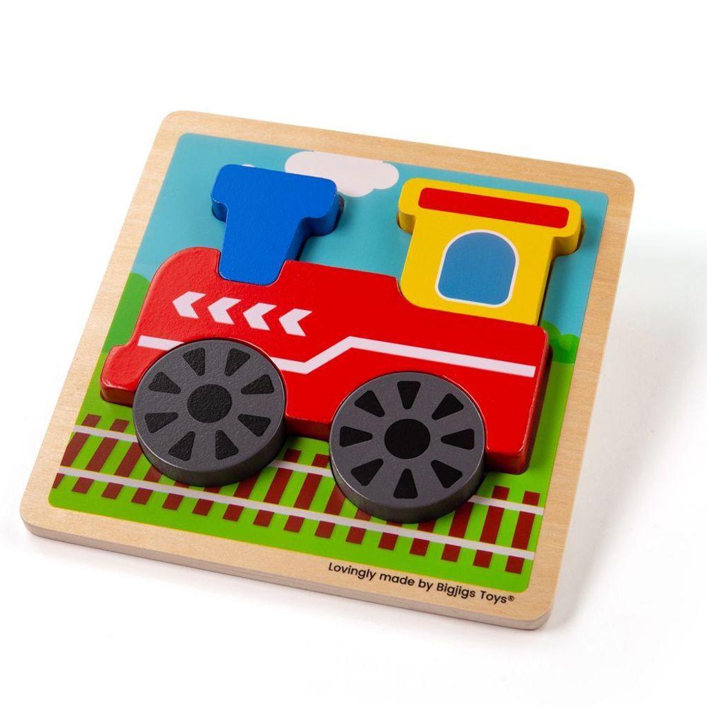 Bigjigs Toys Insert Puzzle Zug