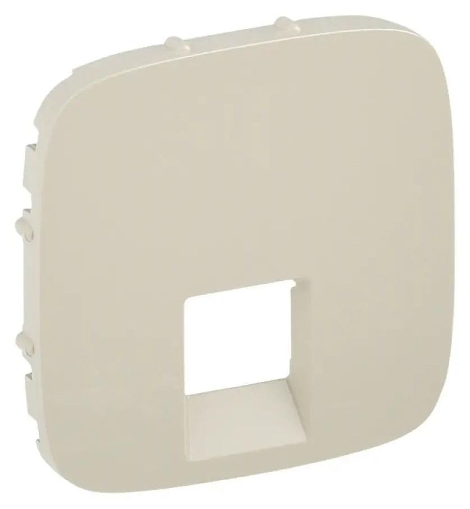 Legrand Valena Allure Abdeckung RJ11/RJ45 1-fach Farbe: Mandelwei 755416