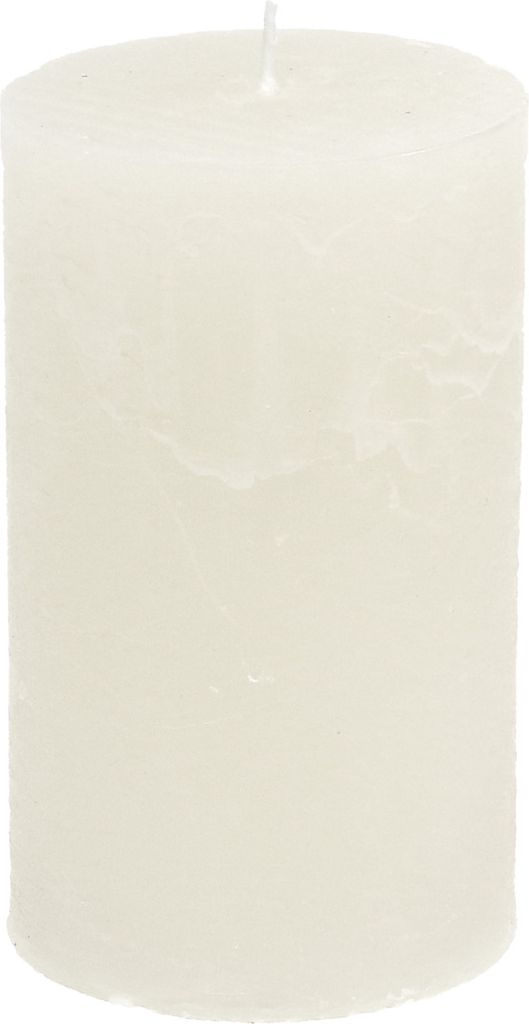 Elegante Stumpenkerzen Weiß 85x150mm, 2er-Set, Hochwertiges Wachs, Lange Brenndauer, Ideal für Deko & Geschenk, 2 Stück