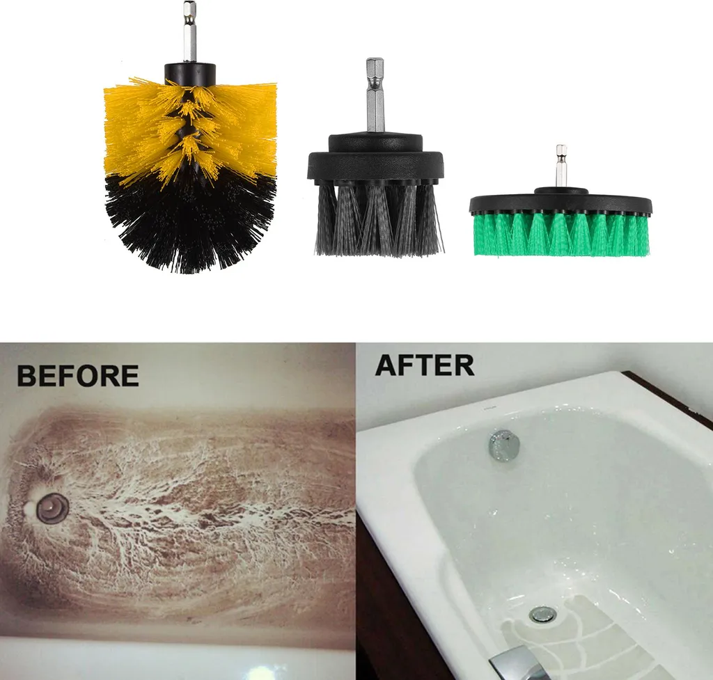 Dites adieu au calcaire avec ce kit brosse perceuse haute performance - 5