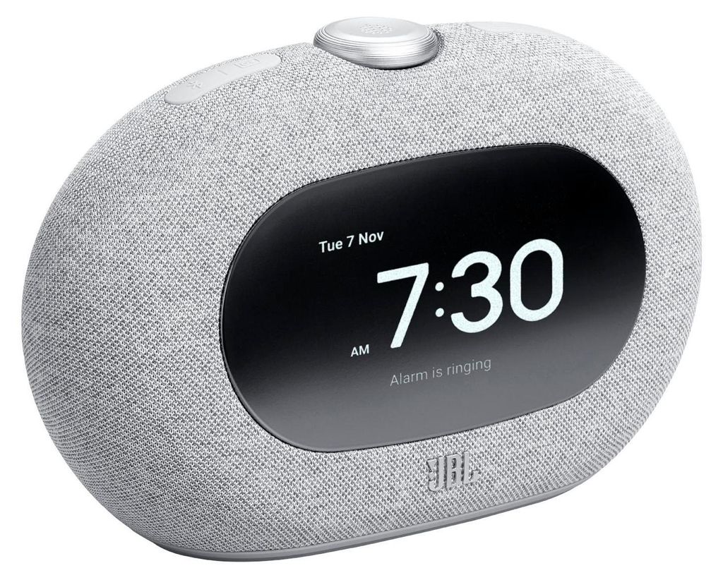JBL Horizon 3 DAB+/FM radio-wekker met Bluetooth, grijs Productafbeelding 