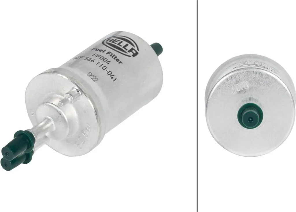 Filtre à carburant HELLA 61 mm : Protection maximale pour moteur Audi A3