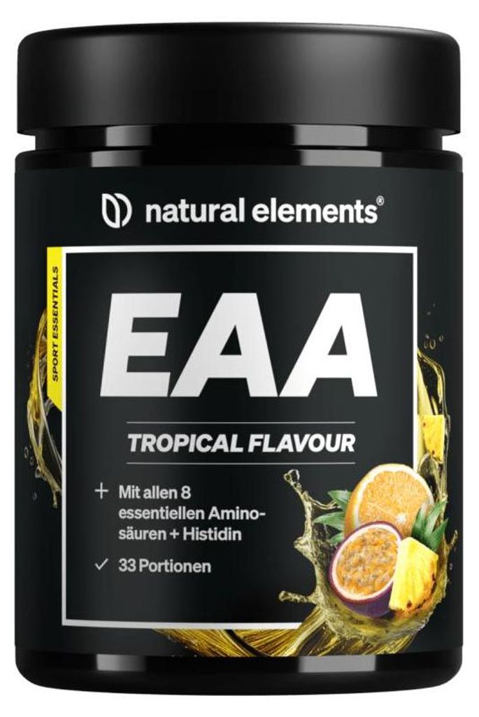 EAA Pulver - 500 g Pulver_für 33 Portionen / Tropical