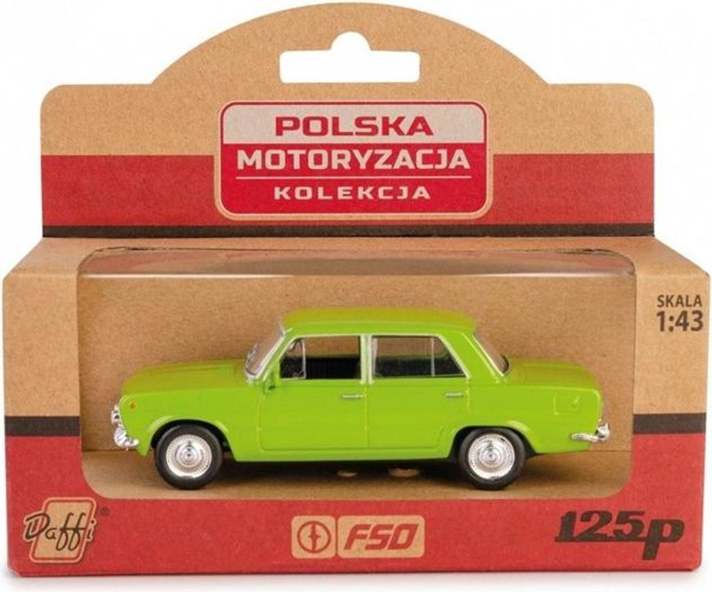 Modell PRL Fiat 125P MR grün K-596 15965