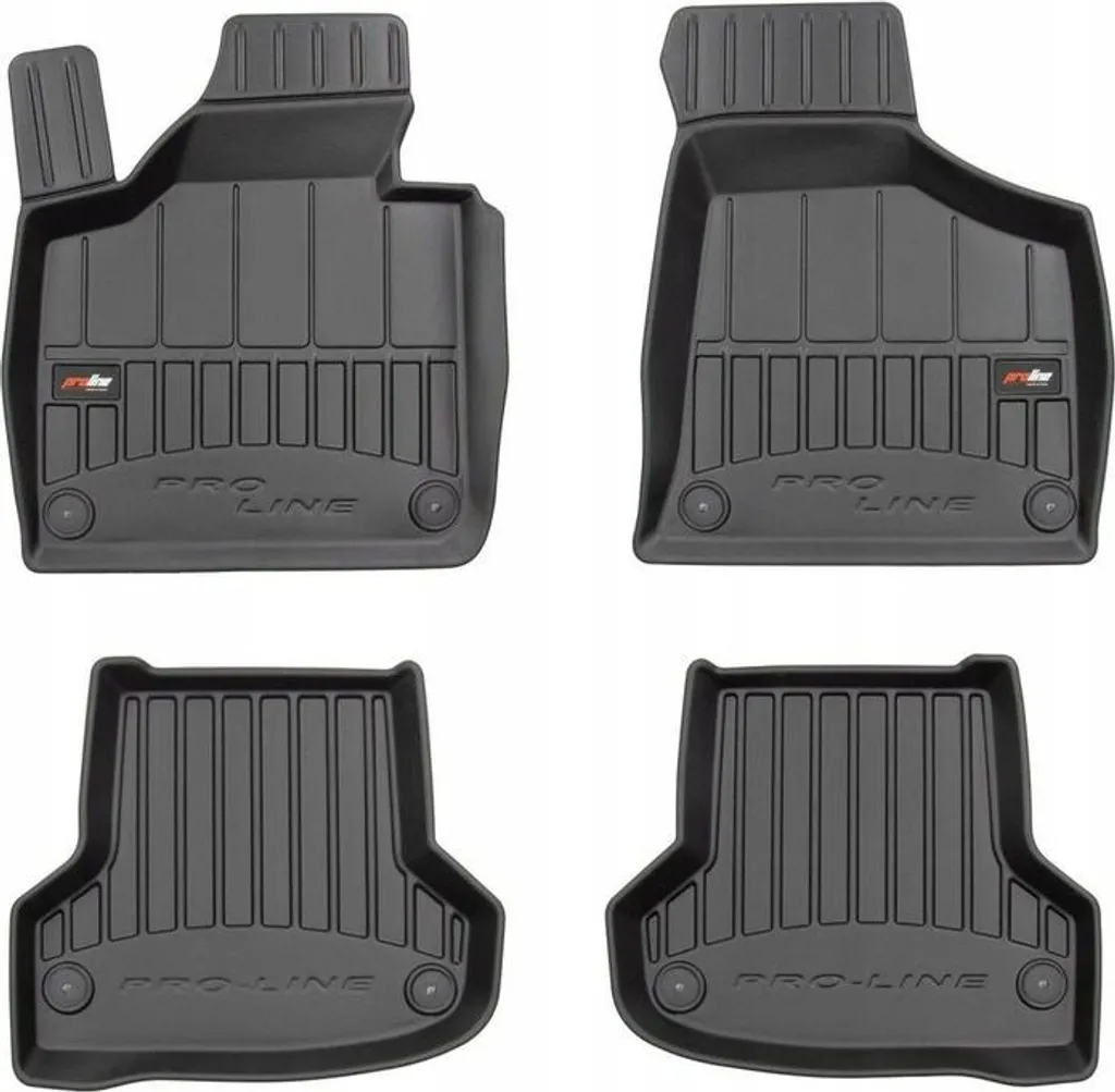 Tappetini 3D Vaschetta per Audi A3 8P 2003-2013 | Gomma Top