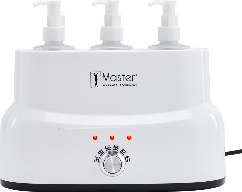 Master Massage 3er Set Massageölwärmer Creme Lotion-Wärmer Produktbild 