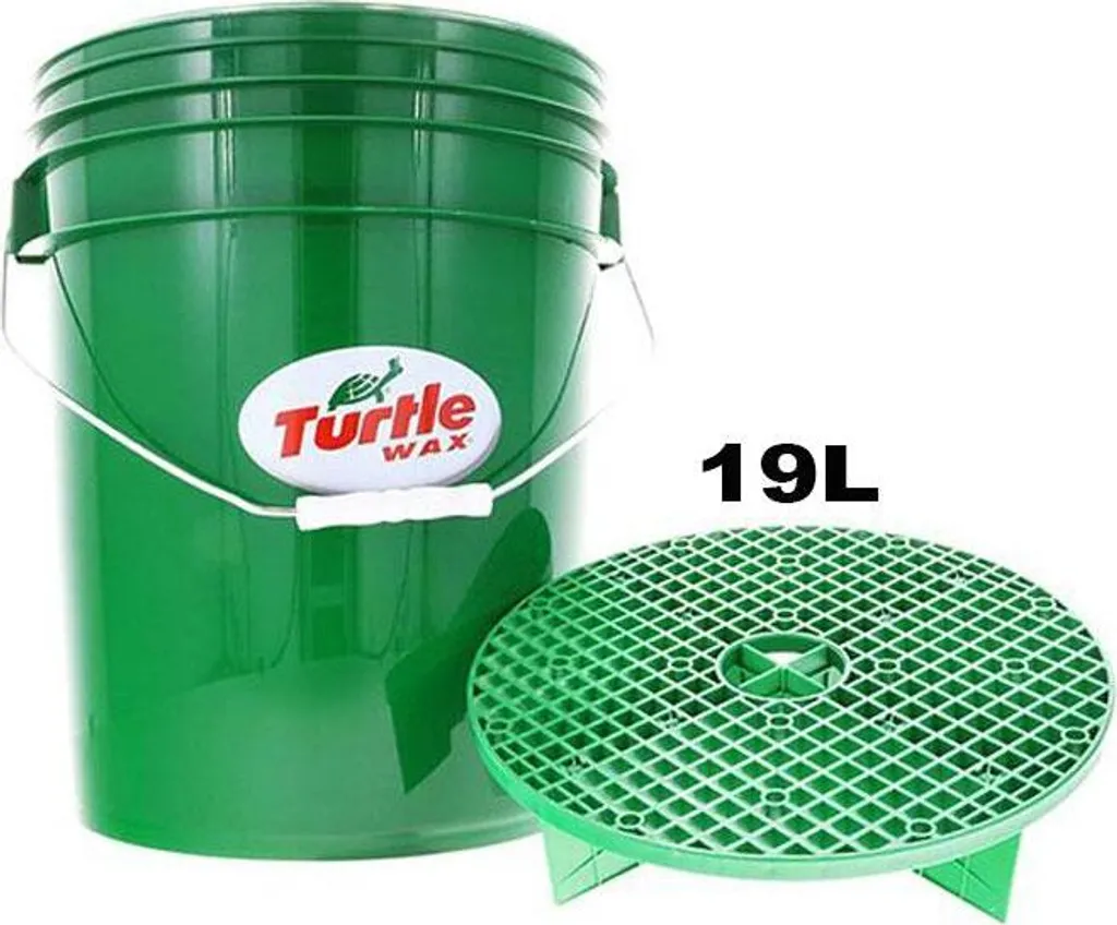 Seau de lavage professionnel avec grille de filtrage Turtle Wax série 001077