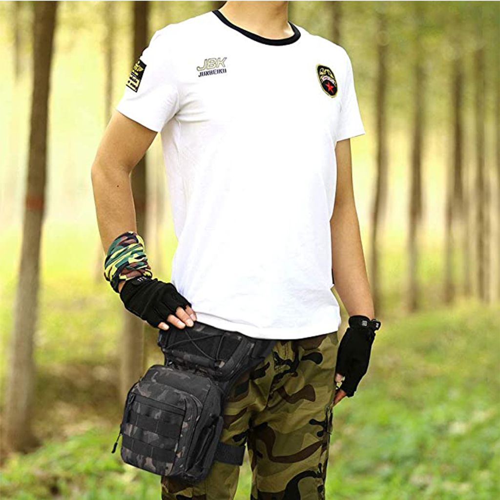 Wasserdichte militärische taktische Drop Leg Pouch Bag Produktbild 3