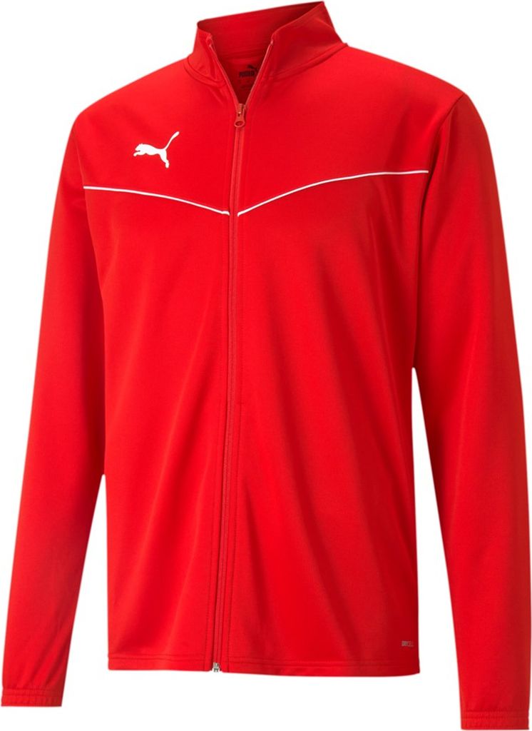 Puma Teamrise Polyesterjacke Kinder - Rot