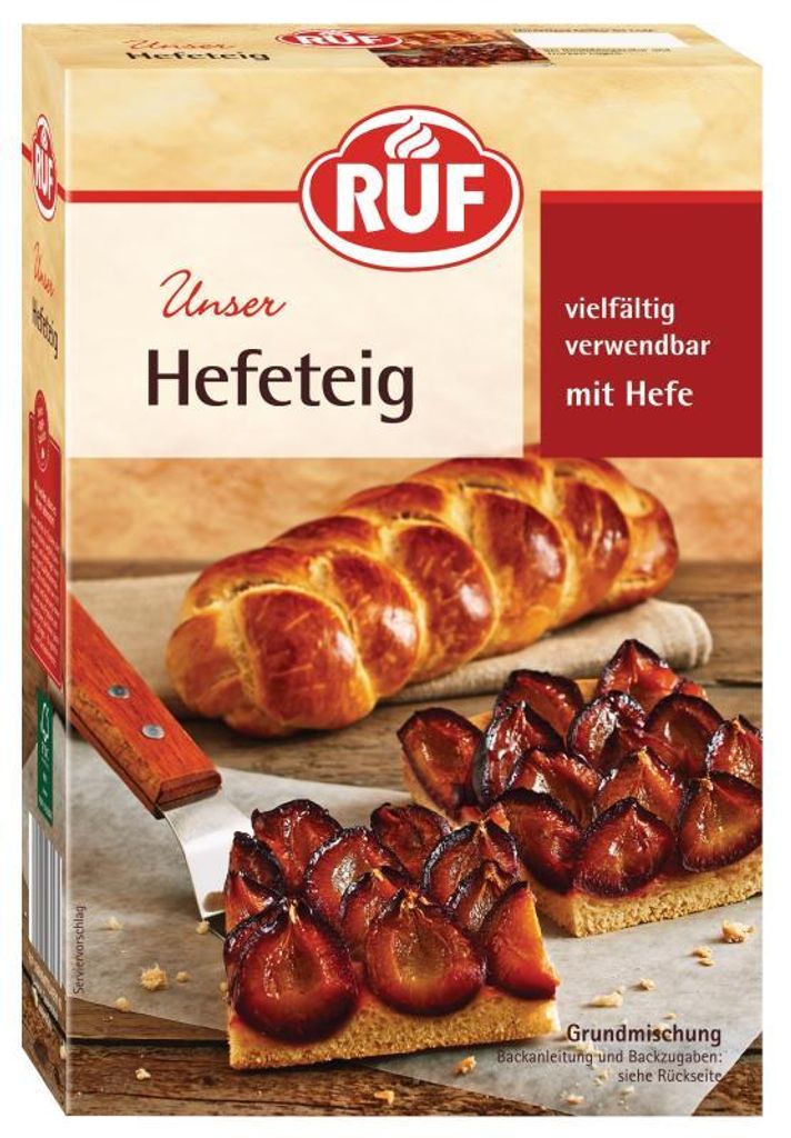RUF Hefeteig Backmischung Produktbild 