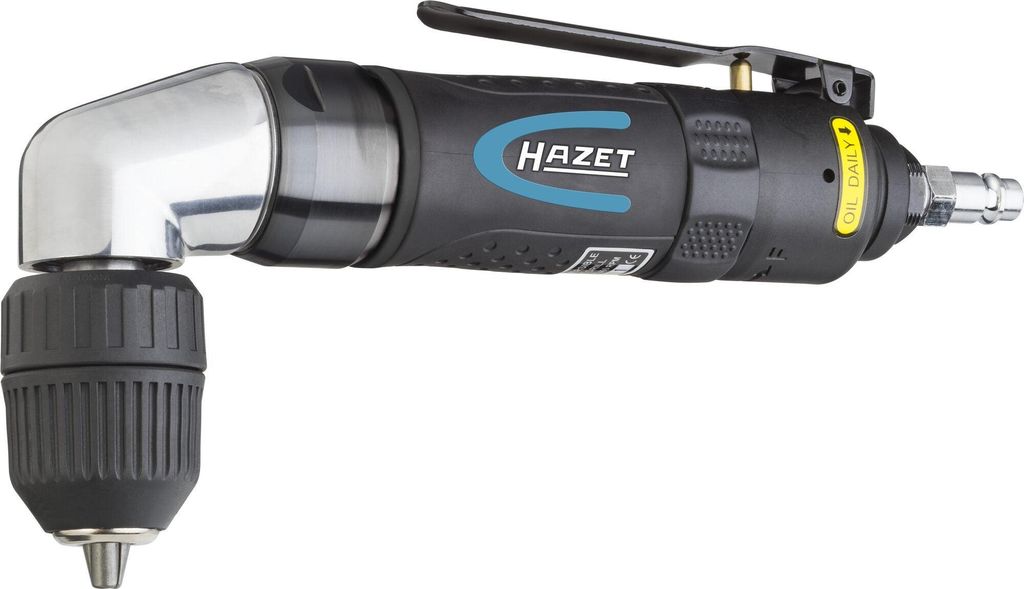 HAZET 9030N-5, Rechtwinkelbohrmaschine, Ohne Schlüssel, 1400 RPM, 96 dB, 85 dB, Druckluft
