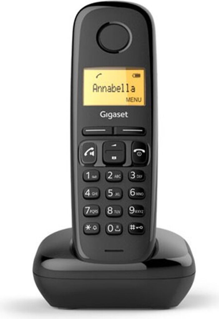 A270A Schwarz Schnurloses Telefon Produktbild 