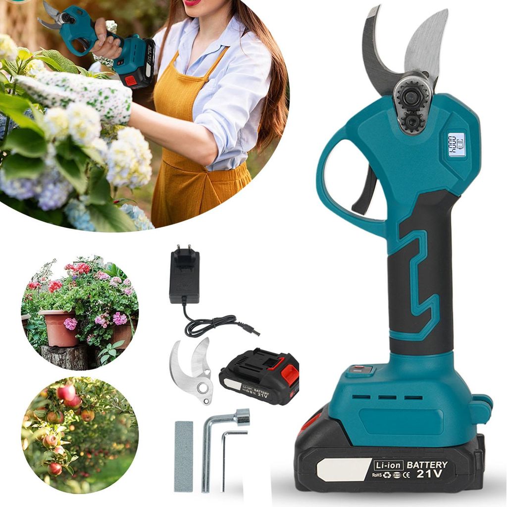 Akku Astschere Elektrische Gartenschere Drahtlose für Motor Produktbild 