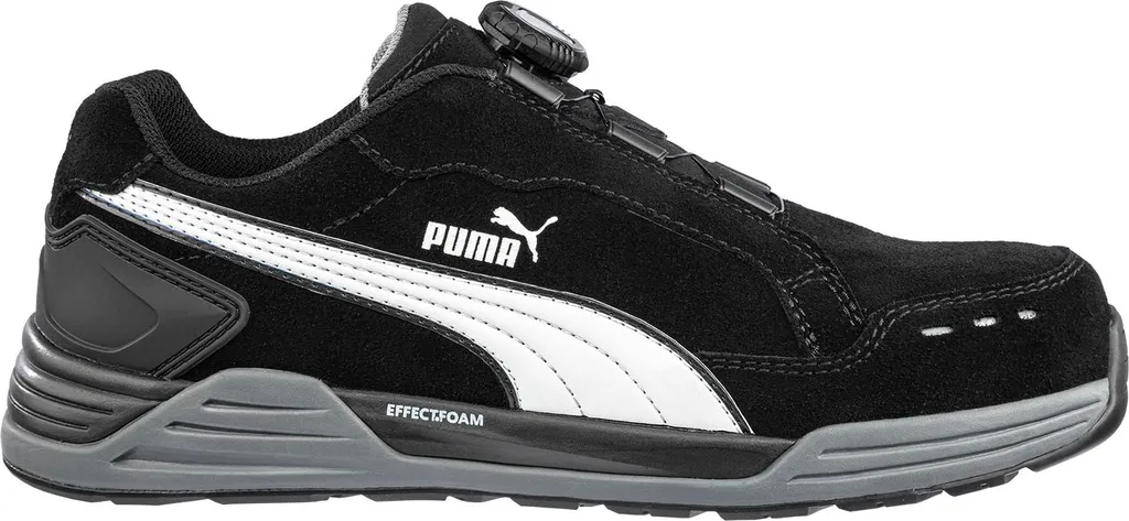 Chaussures de sécurité Puma Airtwist Disc Black Low S3 ESD T.43 64465