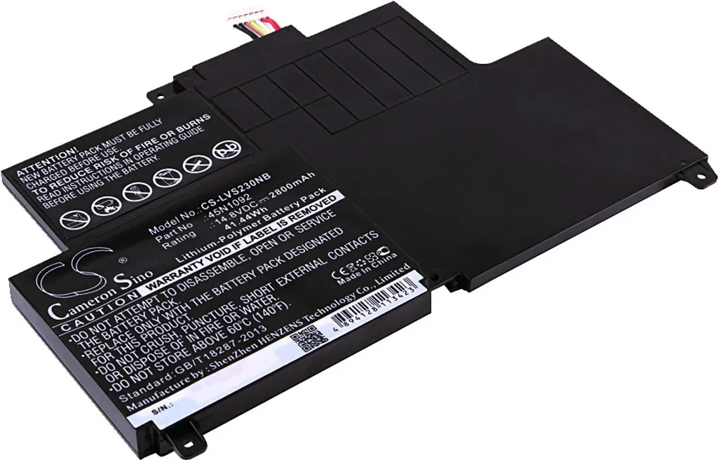 Batterie Ordinateur Portable TECHTEK pour Lenovo 3347-5PM et 3347-A23