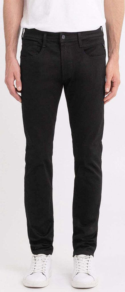 Replay Hommes Jeans Noir Anbass Hyperflx 34L - Noir Image du produit 