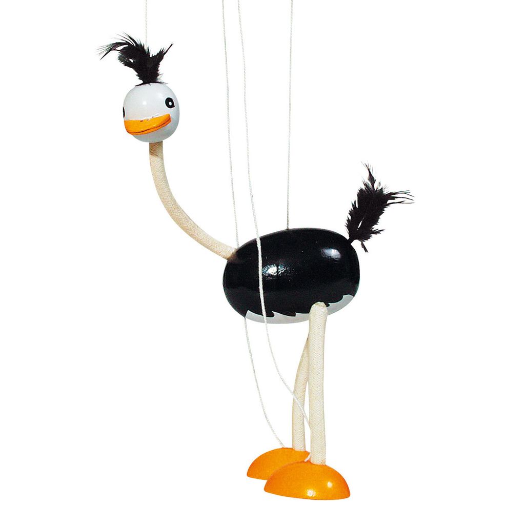 Goki Marionnette en bois Autruche Image du produit 