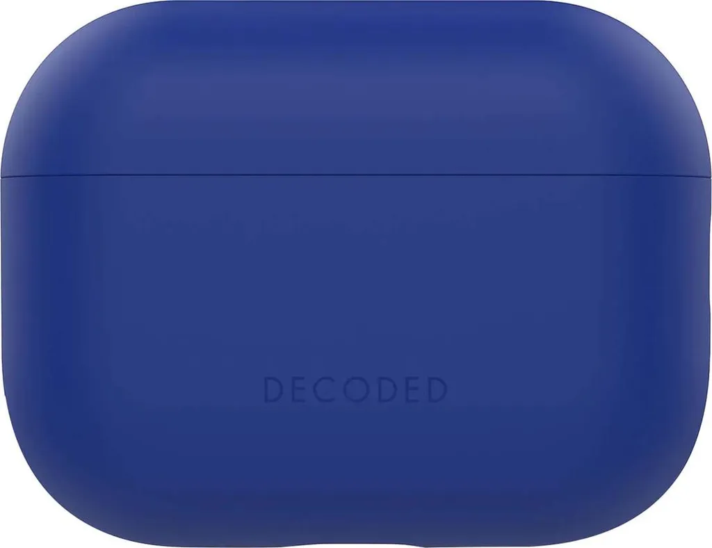 Decoded AirCase Silicone Blu Navy per AirPods Pro 3 | Accessorio Lusso