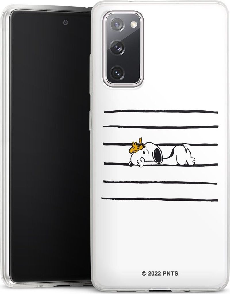 DeinDesign Slim Hülle für Samsung Galaxy S20 FE 5G Silikon Case Ultra Dünn Handyhülle Hund Peanuts Snoopy