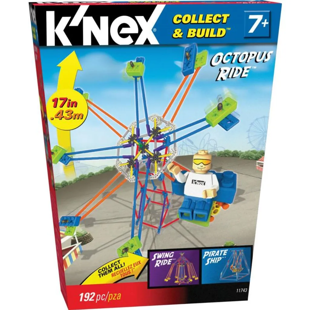 Jeu de Construction Pieuvre Foraine K'NEX 71682 Coffret Micro Amusement