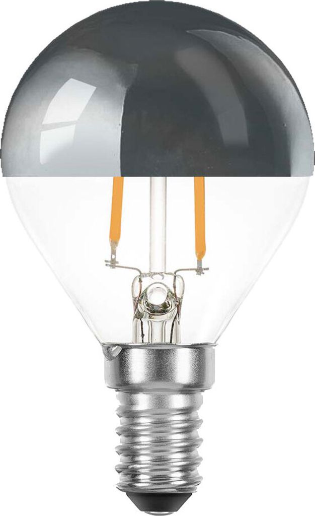 LED Filament Leuchtmittel Tropfen 2W fast 25W E14 Produktbild 