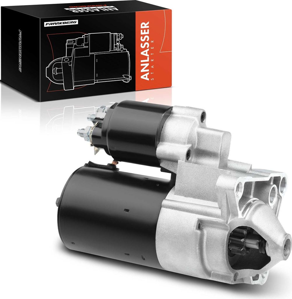 Frankberg 1x Anlasser Starter für Renault Avantime Clio II III Espace IV Grand Scénic Laguna Coupe I Grandtour Megane CC