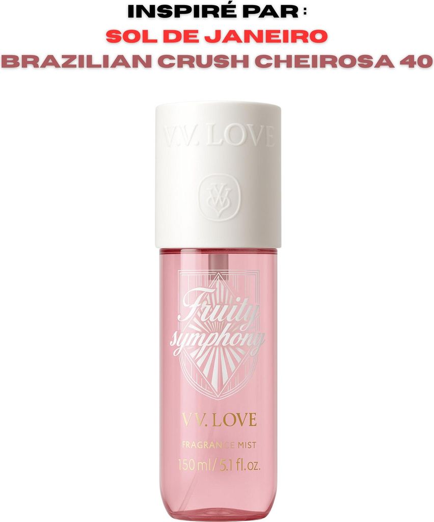 Vv Love - Fruity Symphony - Brume Parfumée pour femme 150ml