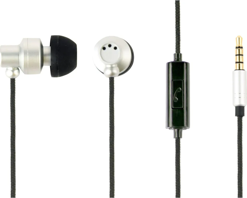 GEMBIRD Gembird GMB Audio MHS-EP-CDG-S cuffie/ auricolari cablati in-ear chiamate/musica argento