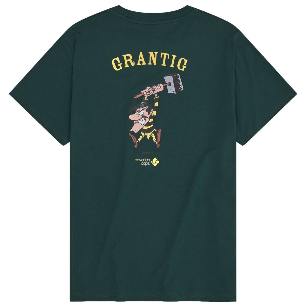 Bavarian Caps T-Shirt , Grantler Klub: Joe Dalton grün, L