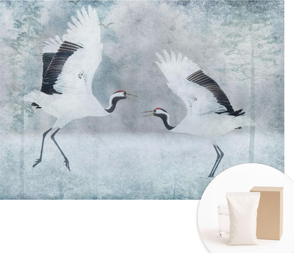 Fototapete - Wandbilder für Wohnzimmer - 208x146 cm - Dekorative Wandfolie - Modernes Design für Wanddekoration - Tapeten für Innenräume - Harm...